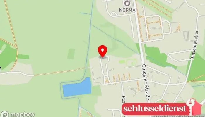 Karte von CNC - Metalltechnik Frank Lüdtke Metallbauunternehmen in Samtens