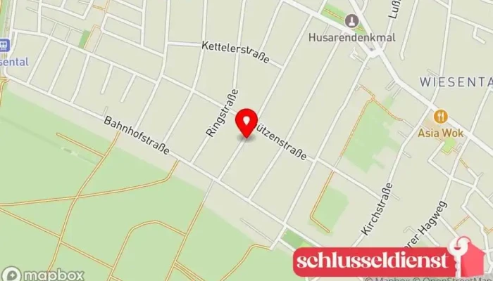 Karte von Creativ Metall Modritsch Metallbauunternehmen, Metallwerkstatt in Waghäusel