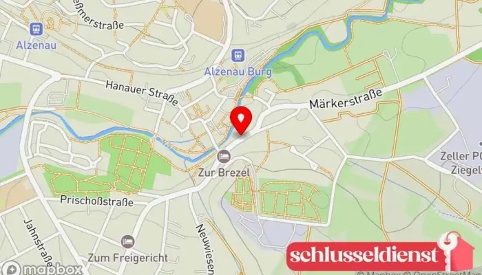 Karte von Creatives aus Stahl Handwerk in Alzenau