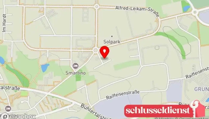 Karte von CTS Metallbau Metallbauunternehmen in Schwäbisch Hall