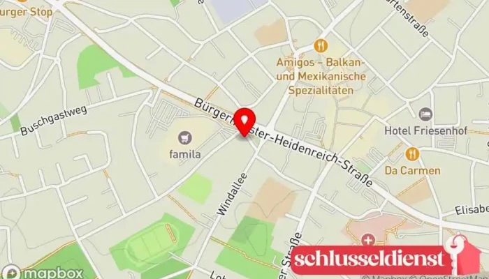 Karte von Daugill G. Metallbauunternehmen, Metallwerkstatt in Varel