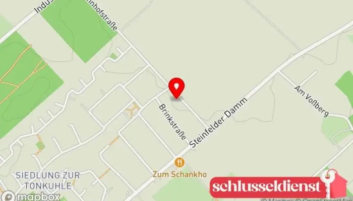 Karte von DB Schlüsseldienst Schlüsselduplikationsdienst in Holdorf