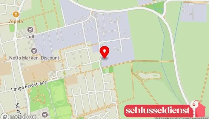 Karte von Diedrich Metallbau GmbH & Co. KG Metallbauunternehmen in Gehrden