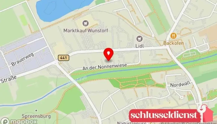 Karte von Dienelt Schlosserei Metallwerkstatt in Wunstorf