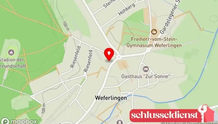 Karte von Dieter Heuer Maschinenbau Schlosserei Metallwerkstatt in Weferlingen