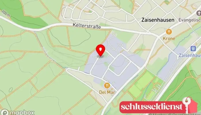 Karte von Dieter Walczok ZTW Zerspanungstechnik Hersteller in Zaisenhausen