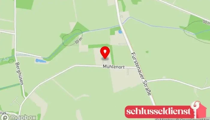 Karte von Dingmann Edelstahl GmbH Landwirtschaftsbetrieb in Voltlage