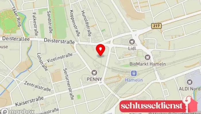 Karte von Drago Belic Metallbau Metallbauunternehmen in Hameln