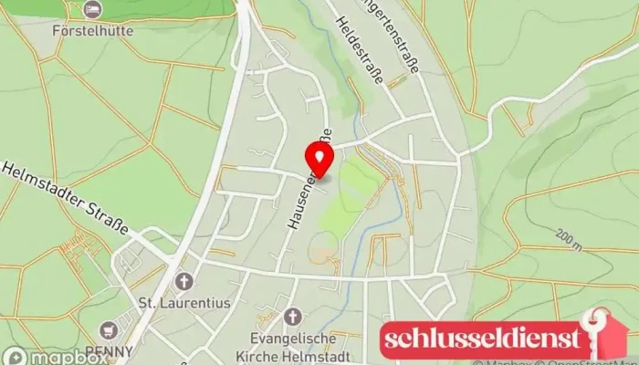Karte von Dussinger R. Metallbauunternehmen in Helmstadt-Bargen