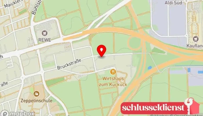 Karte von Ebinger GmbH & Co. KG Metallbauunternehmen, Metallwerkstatt in Fellbach