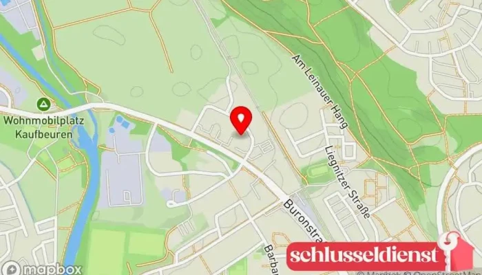 Karte von Echtler Metalltechnik GmbH Metallbauunternehmen in Kaufbeuren