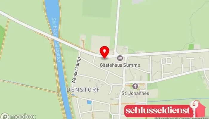 Karte von Ehlers Metallbau GmbH Metallbauunternehmen in Vechelde