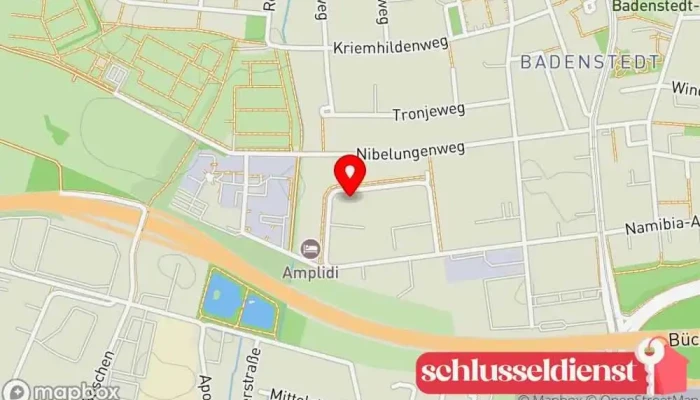 Karte von Eickhoff Metallbau GmbH & Co. KG Metallbauunternehmen in Hannover
