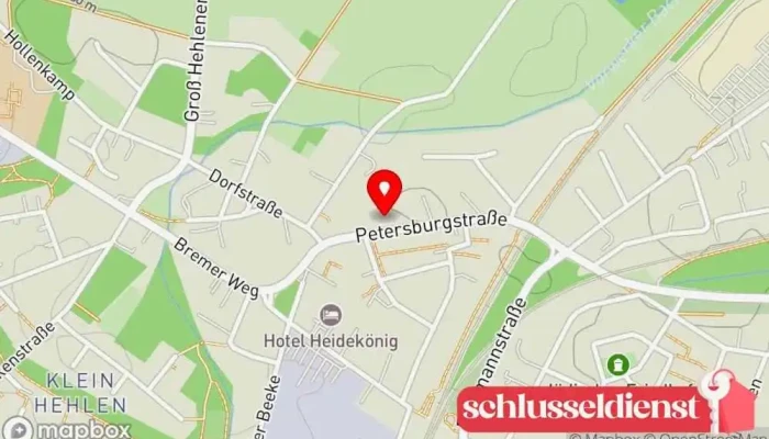 Karte von Eisen- und Metallbau Pustlauk GmbH Metallbauunternehmen in Celle