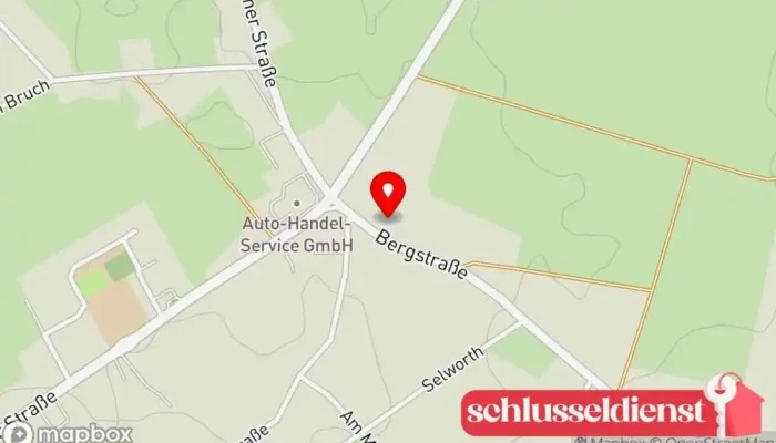 Karte von Elektro Schlesinger Elektriker, Elektrotechniker in Vollersode