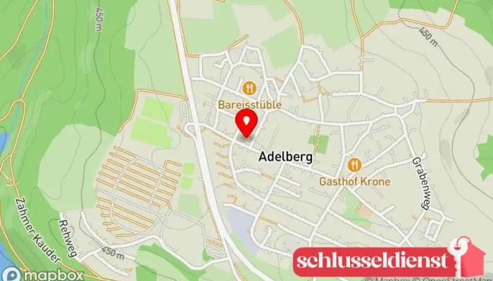 Karte von Elektro-Weidenbach GmbH Elektriker in Adelberg