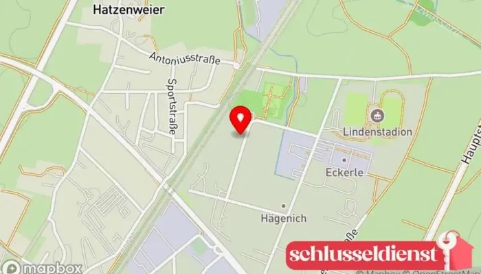 Karte von Engelmeier GmbH Metallbauunternehmen, Stahlbauunternehmen, Fensteranbieter in Ottersweier