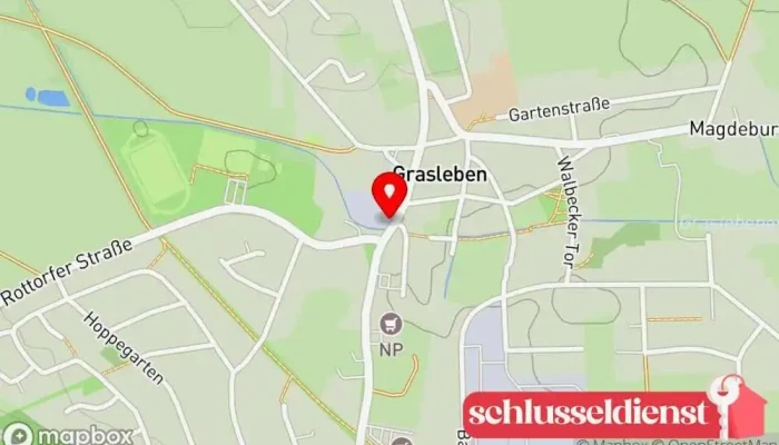 Karte von Ernst-Albert Horn Metallbau GmbH Bauunternehmen, Metallbauunternehmen in Grasleben