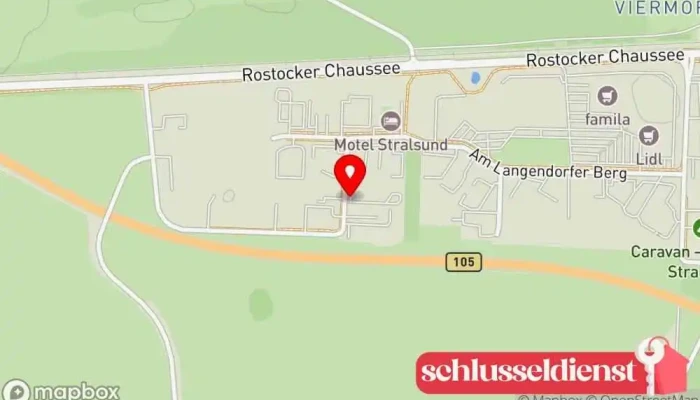 Karte von F-H-Metallbau GmbH Metallbauunternehmen in Lüssow