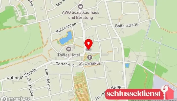 Karte von Fahrrad-Schmiede Fahrradgeschäft in Bruchhausen-Vilsen