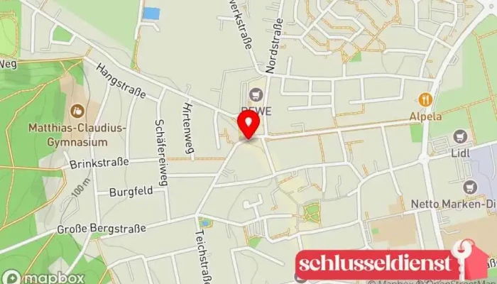 Karte von Fahrschule Jürgen Schlösser Fahrschule in Gehrden