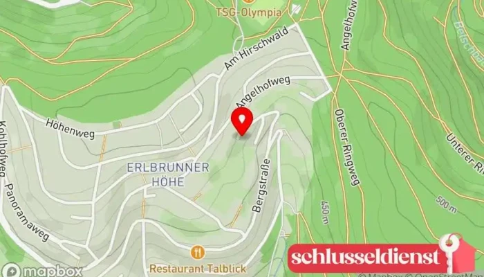 Karte von Falkenhain-Metalldesign GmbH Metallbauunternehmen in Wilhelmsfeld