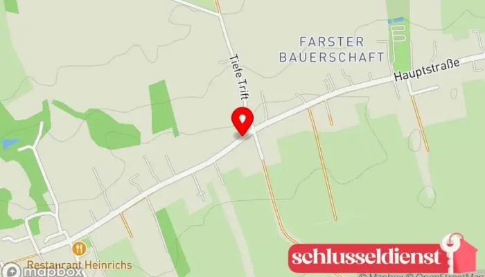 Karte von Farster Bauerschaft  in 
