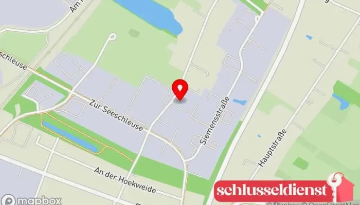 Karte von F&E Metallbau GmbH Metallwerkstatt, Metallbauunternehmen, Anbieter für die Metallindustrie, Metallverarbeitungsunternehmen in Papenburg