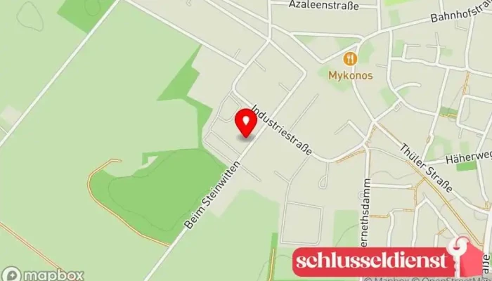 Karte von Febri Fassadentechnik GmbH Auftragnehmer, Zimmermann, Fensteranbieter in Bösel