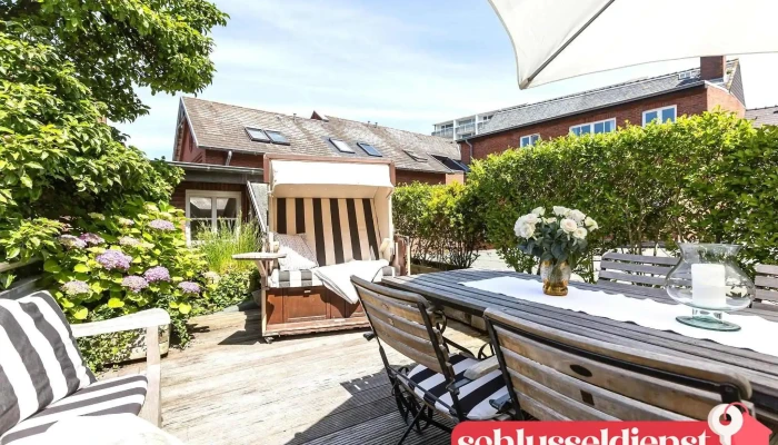 Ferienwohnung Die Schlosserei -  Aussenbereich - Sylt
