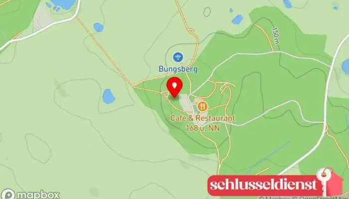 Karte von Fernmeldeturm Bungsberg Aussichtsplattform in Schönwalde am Bungsberg