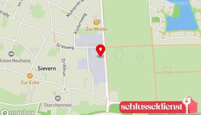 Karte von FF Metalltechnik GmbH & Co. KG Metallbauunternehmen, Arbeitsvermittlung, Personalvermittler in Geestland