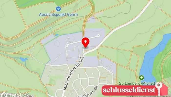 Karte von FJM GmbH Mechanische Fertigung Metallverarbeitungsunternehmen in Zaberfeld