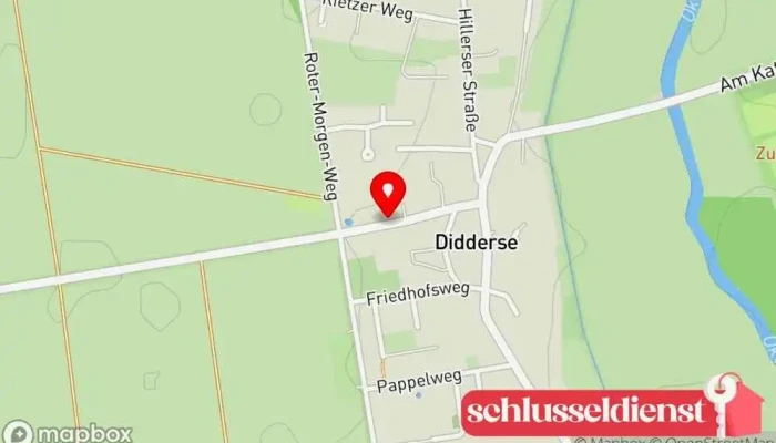 Karte von Flach Metallbau Metallbauunternehmen in Didderse