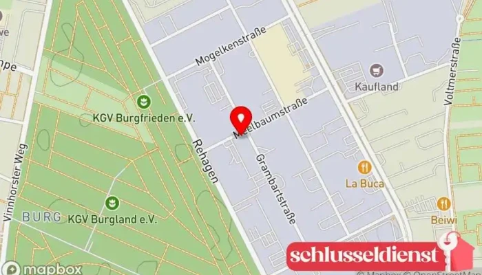 Karte von Fleischer & Prosch Metallbau GmbH Metallbauunternehmen in Hannover