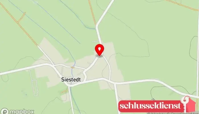 Karte von Frank Reuter Bauschlosserei Schlüsseldienst in Siestedt