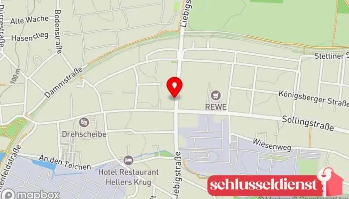 Karte von Frank Schünemann Metallbau Metallbauunternehmen in Holzminden