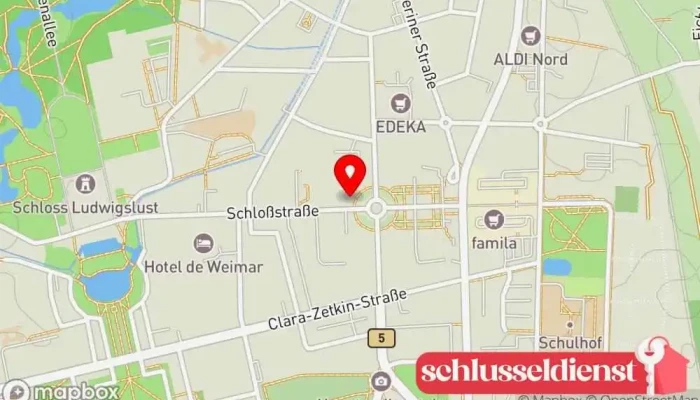 Karte von Frank Willert Metallbauunternehmen, Metallwerkstatt in Ludwigslust
