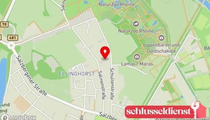 Karte von Franz-Josef Lammers Schlosserei Metallwerkstatt in Rheine