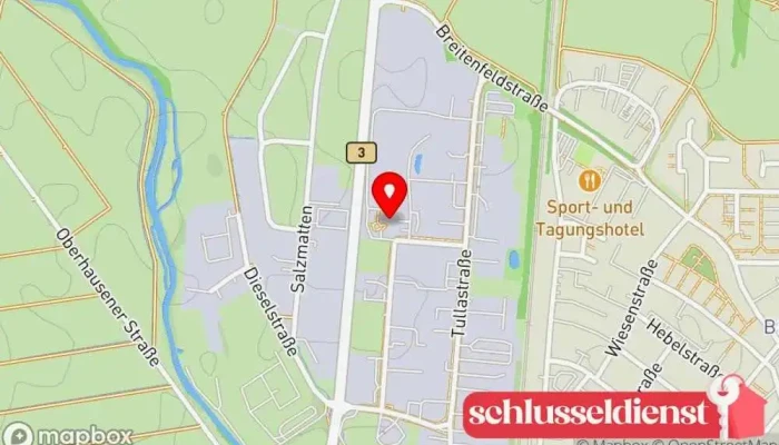 Karte von FREYLER Unternehmensgruppe Bauunternehmen in Kenzingen