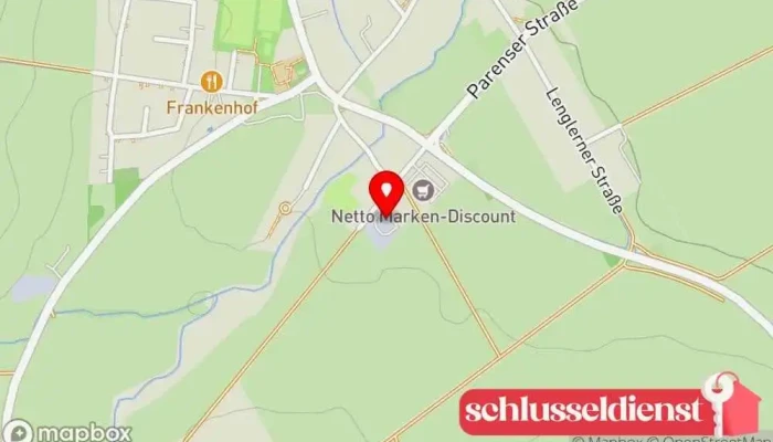 Karte von Fricke Metallbau Metallbauunternehmen in Bovenden
