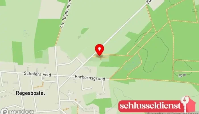 Karte von Friedhof Regesbostel Friedhof in Regesbostel