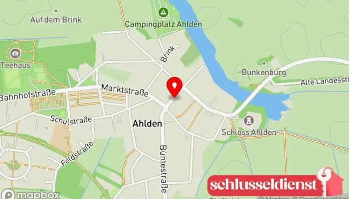 Karte von Fritz Küker Metallbauunternehmen in Ahlden (Aller)