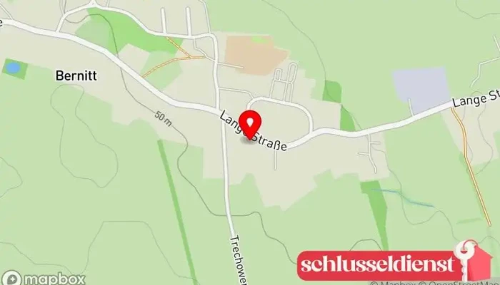 Karte von Fust W. Metallbauunternehmen in Bernitt