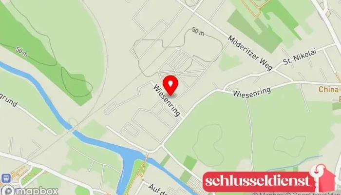 Karte von GBB Grobblechbearbeitung GmbH Metallbauunternehmen in Parchim