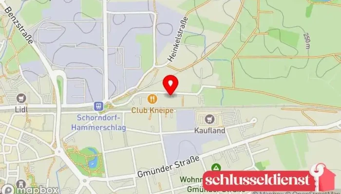 Karte von Gebr. Morello & Cusumano GmbH Rohling-Aufsetzer f. Zuführtechnik Schweißbetrieb in Schorndorf