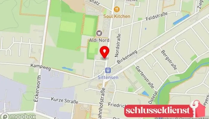 Karte von Gebrüder Grotz Timo Waltz e.K. Autowerkstatt, Reifengeschäft, Abschleppdienst in Sittensen