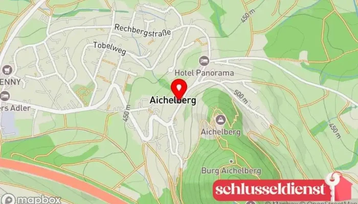 Karte von Gemeindeverwaltung Aichelberg Rathaus in Aichelberg