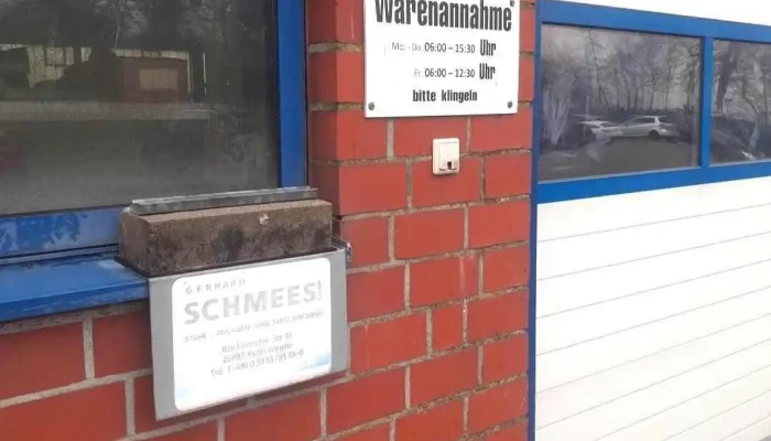 Gerhard Schmees Gmbh Stahl  Und Anlagenbau Alle - Esterwegen