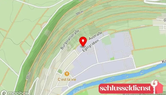 Karte von Gerst GmbH Metallbauunternehmen in Niedernhall